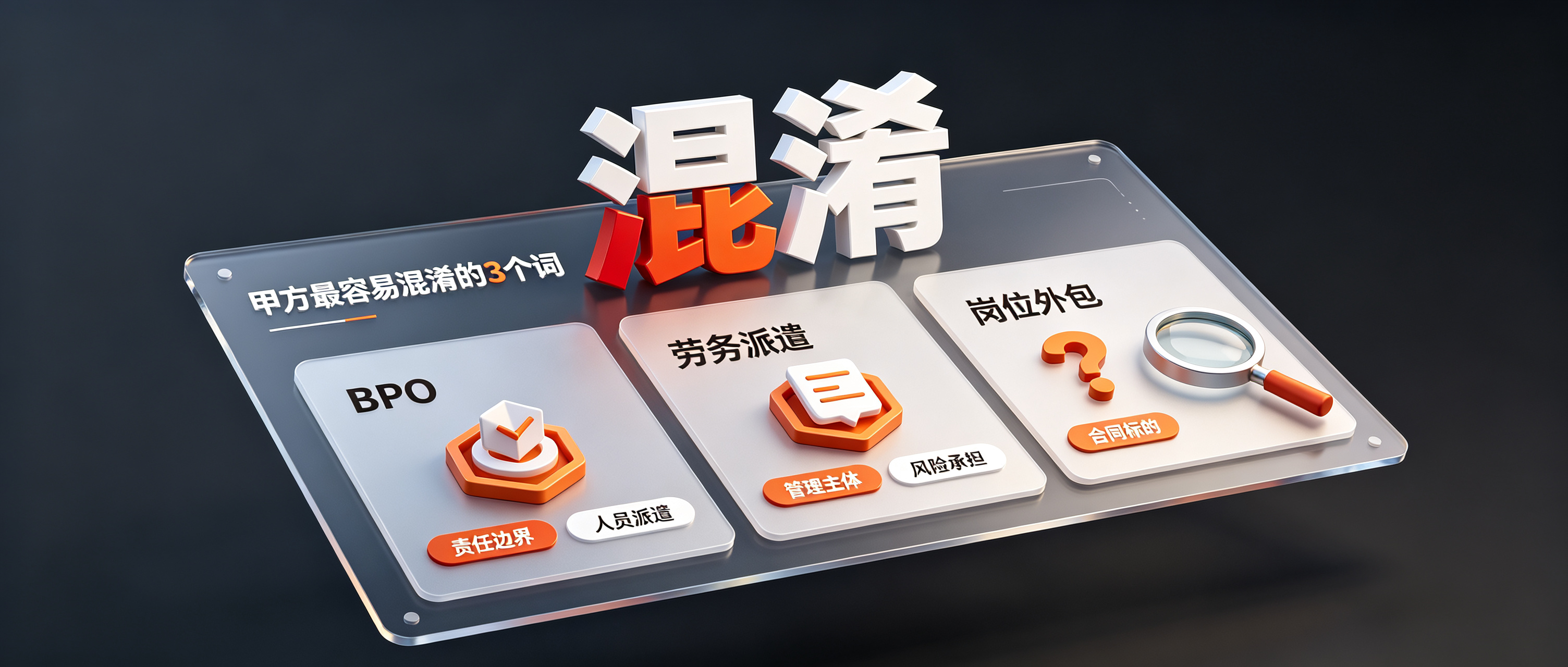BPO、劳务派遣、岗位外包，到底是不是一回事？