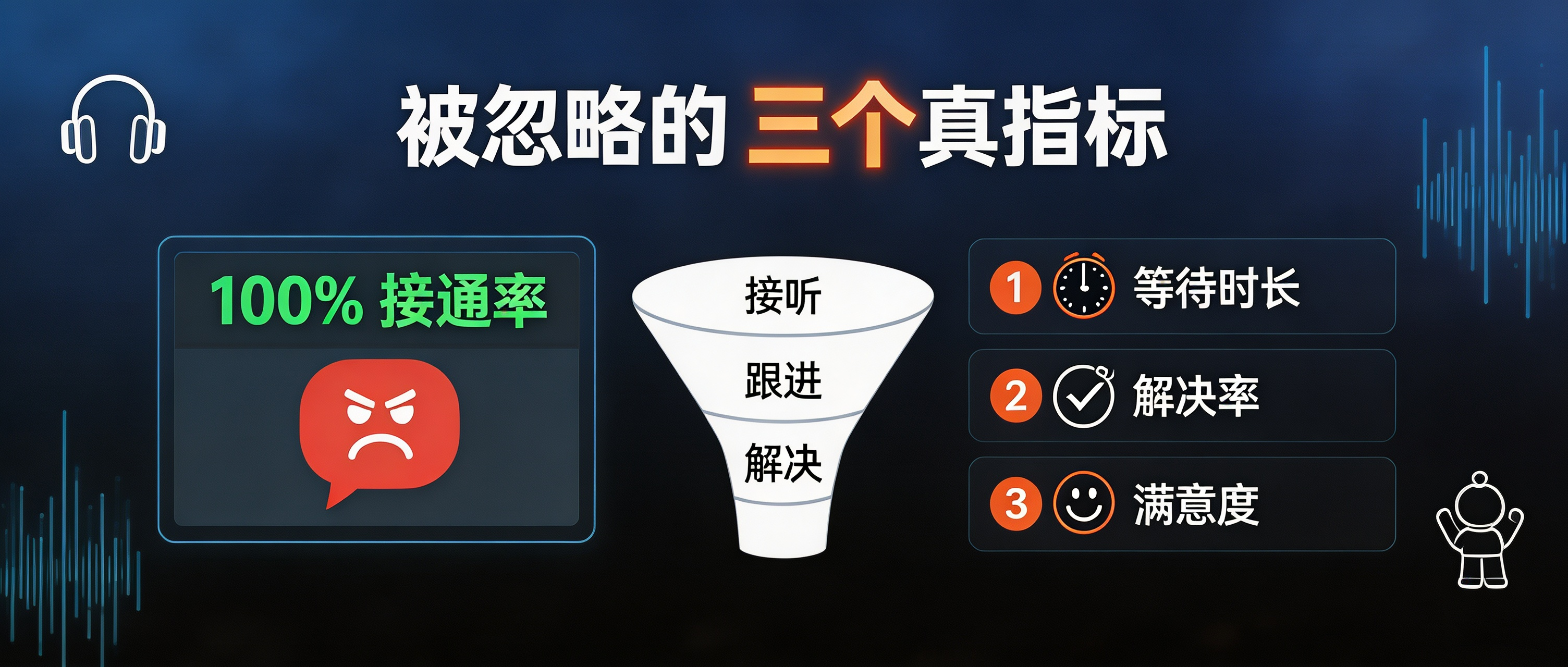 为什么“接通率 100%”，用户还在骂？